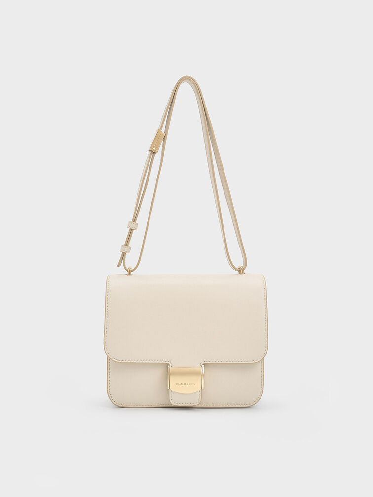 Violetta Boxy Bag, Beige, hi-res