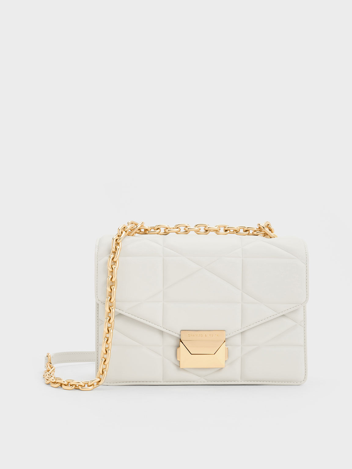 Charles and keith bag white deals