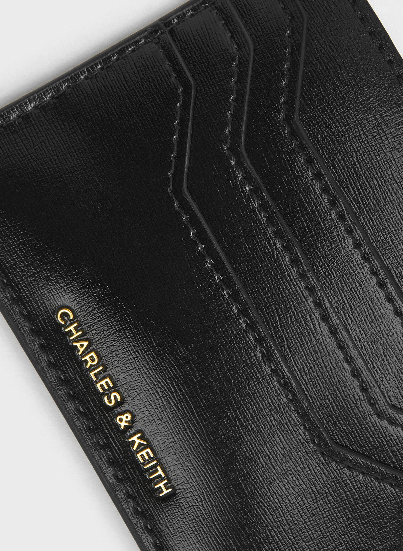 Carli Multi-Slot Card Holder, Black, hi-res