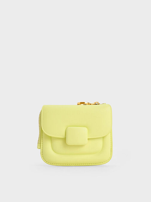 Koa Square Card Holder, Butter, hi-res