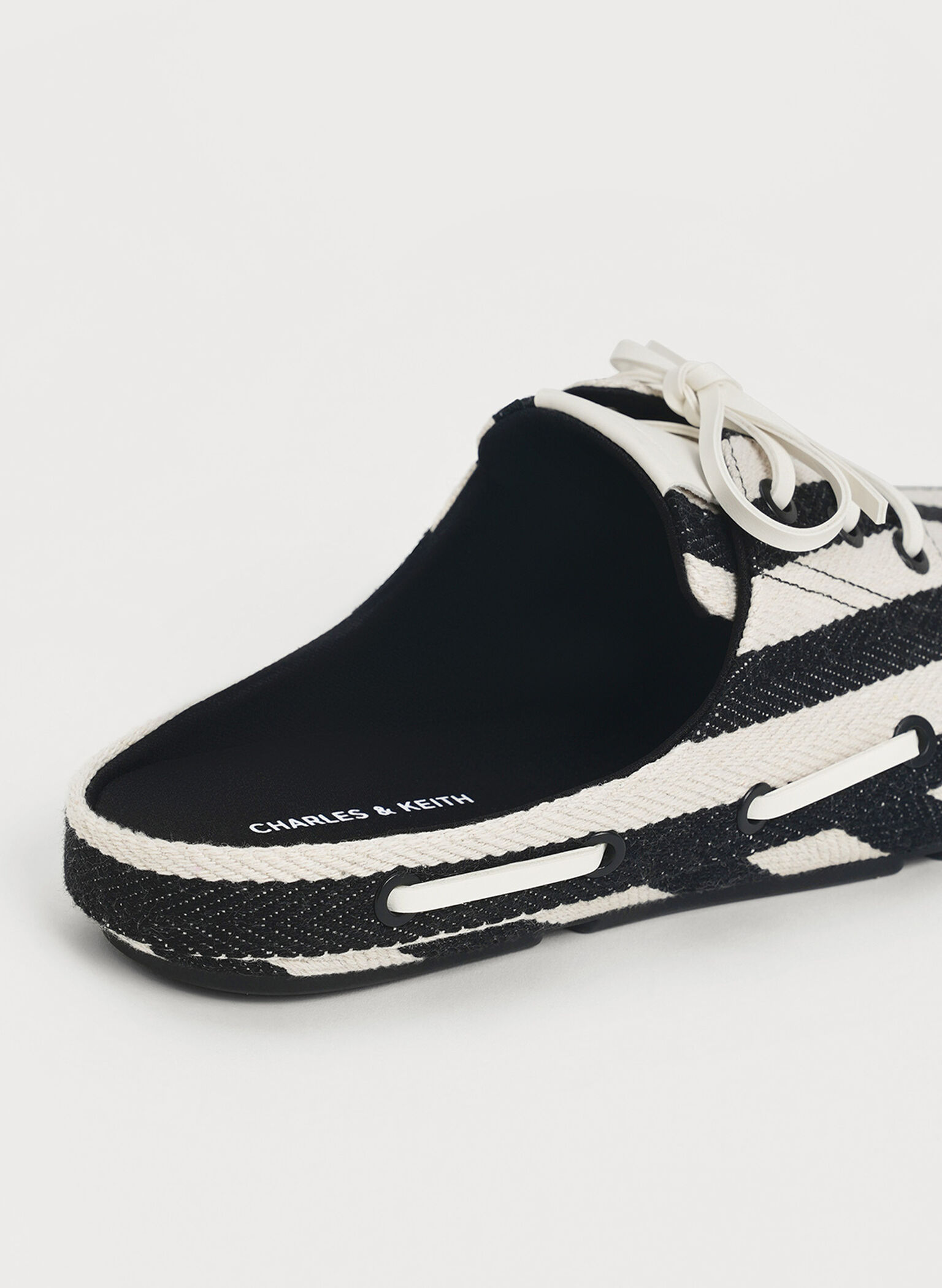 Striped Slip-On Boat Shoes, Multi, hi-res