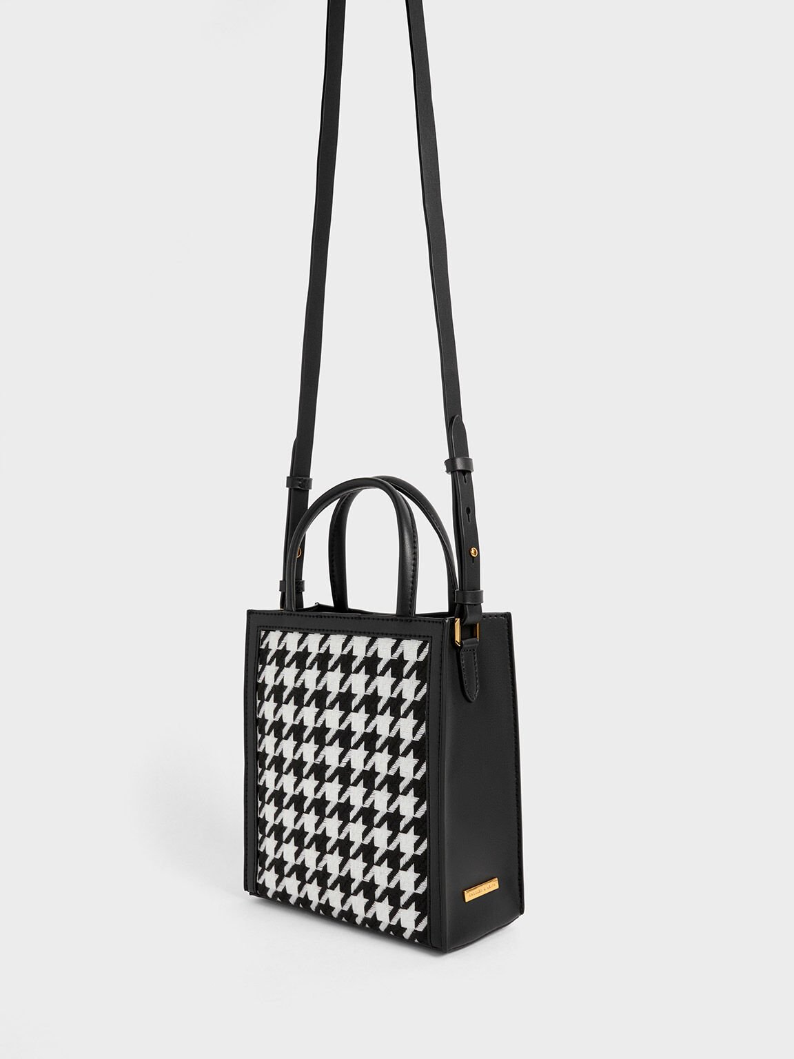 Charles and keith double handle tote bag top