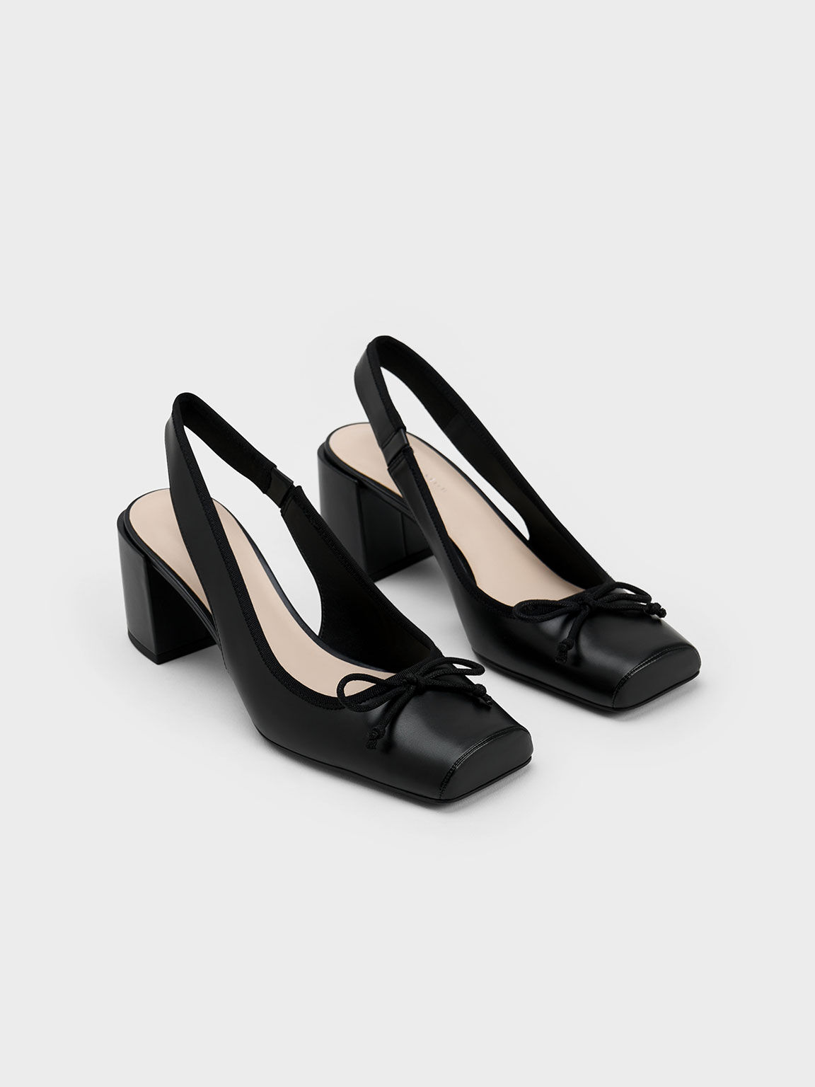 Slingback with bow 2025