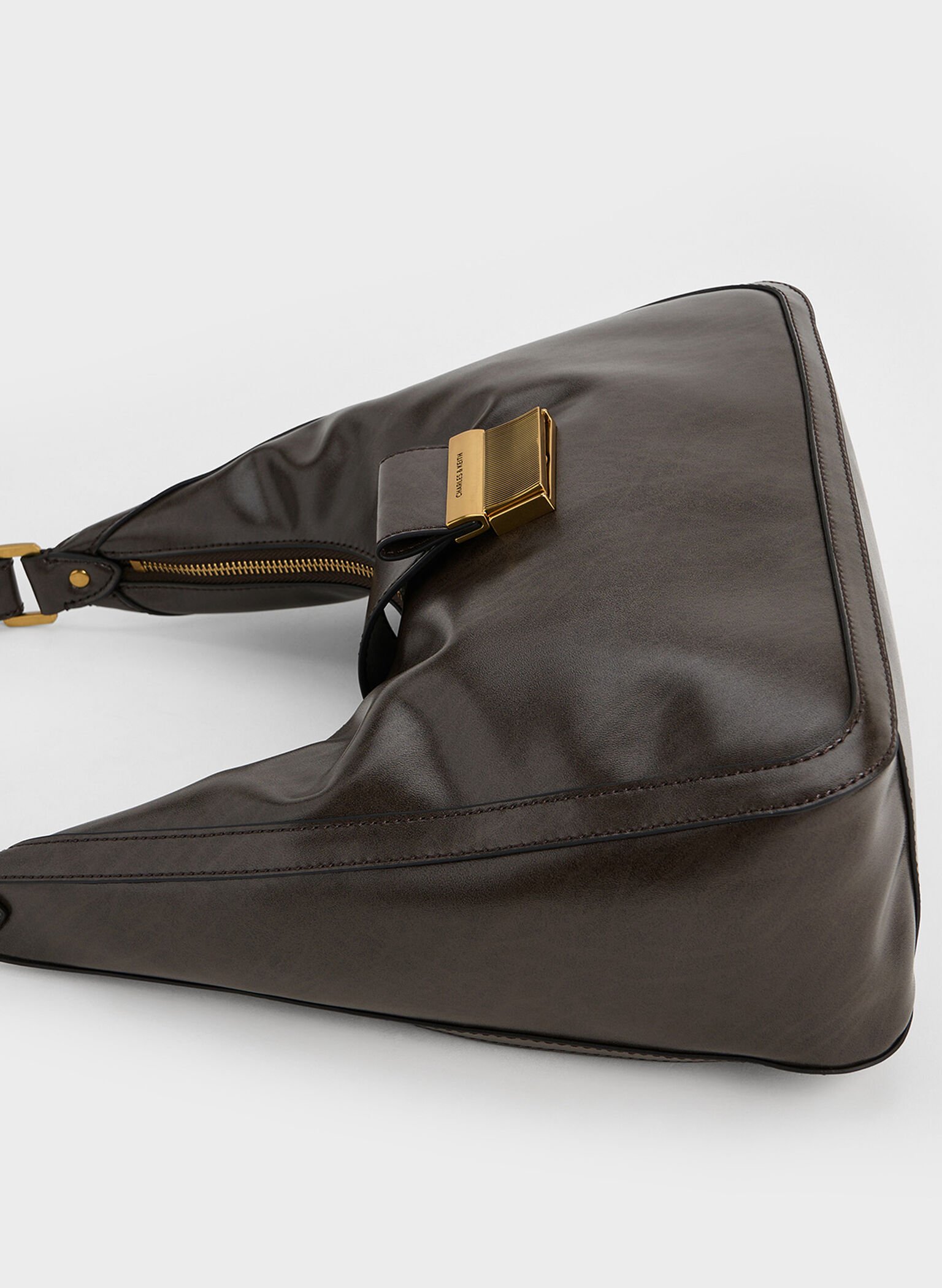 Charlot Hobo Bag, Dark Moss, hi-res
