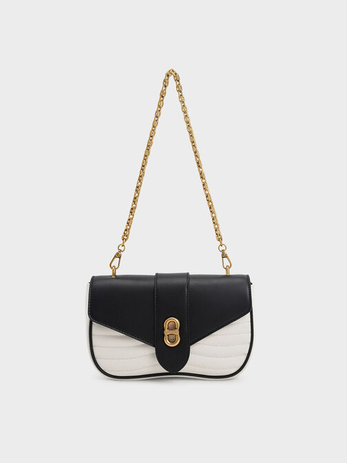 Aubrielle Panelled Crossbody Bag, Multi, hi-res