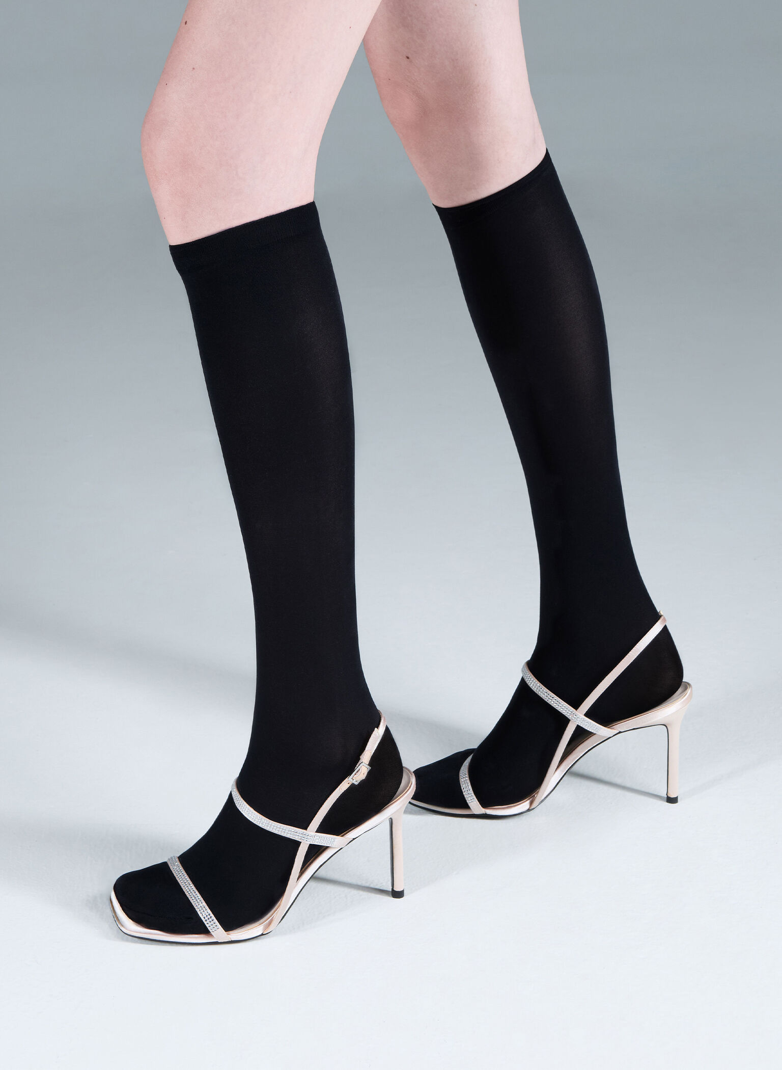 Arona Satin Crystal-Embellished Stiletto-Heel Sandals, Nude, hi-res