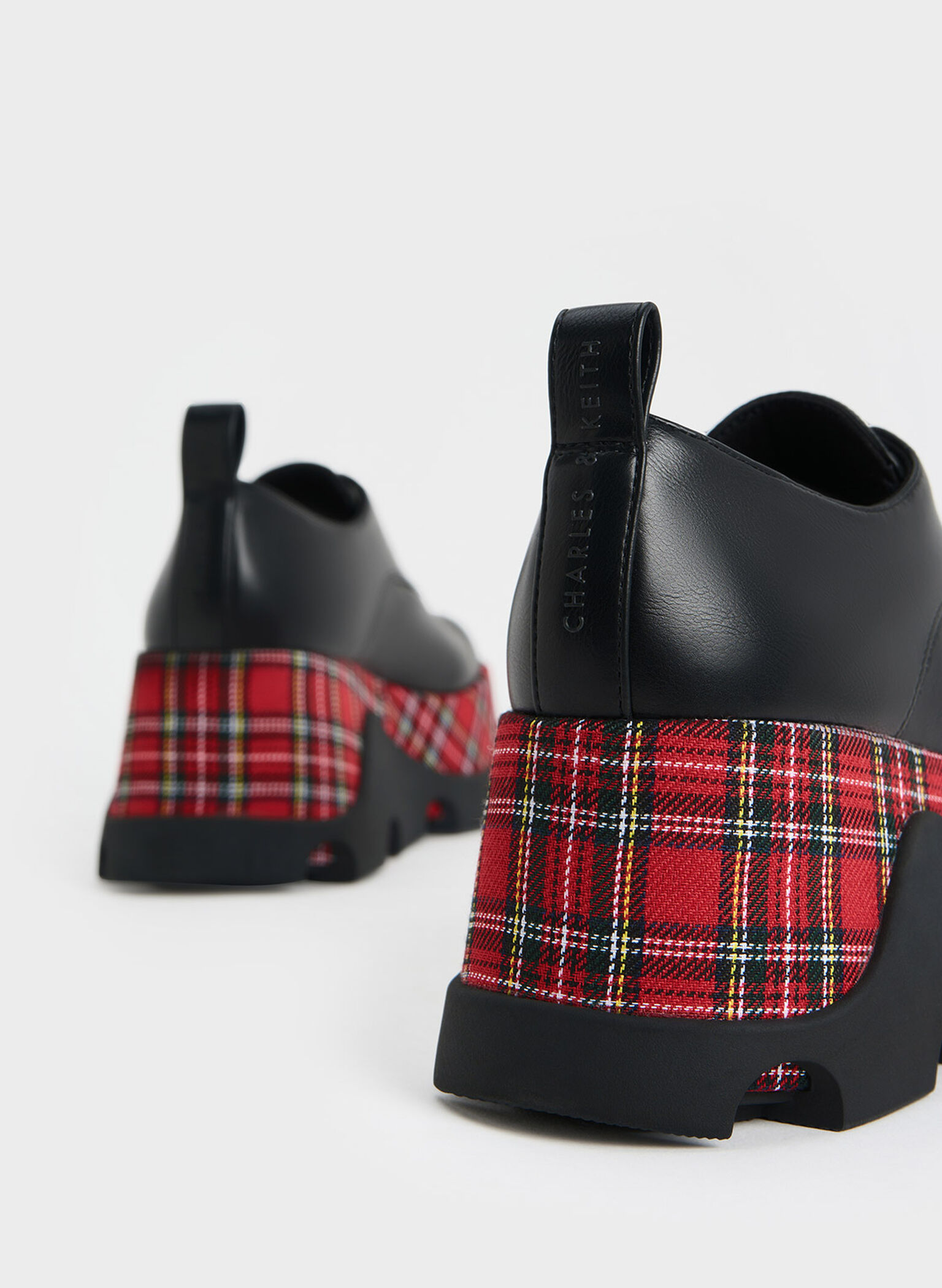 Triana Checkered Chunky Oxfords, Multi, hi-res