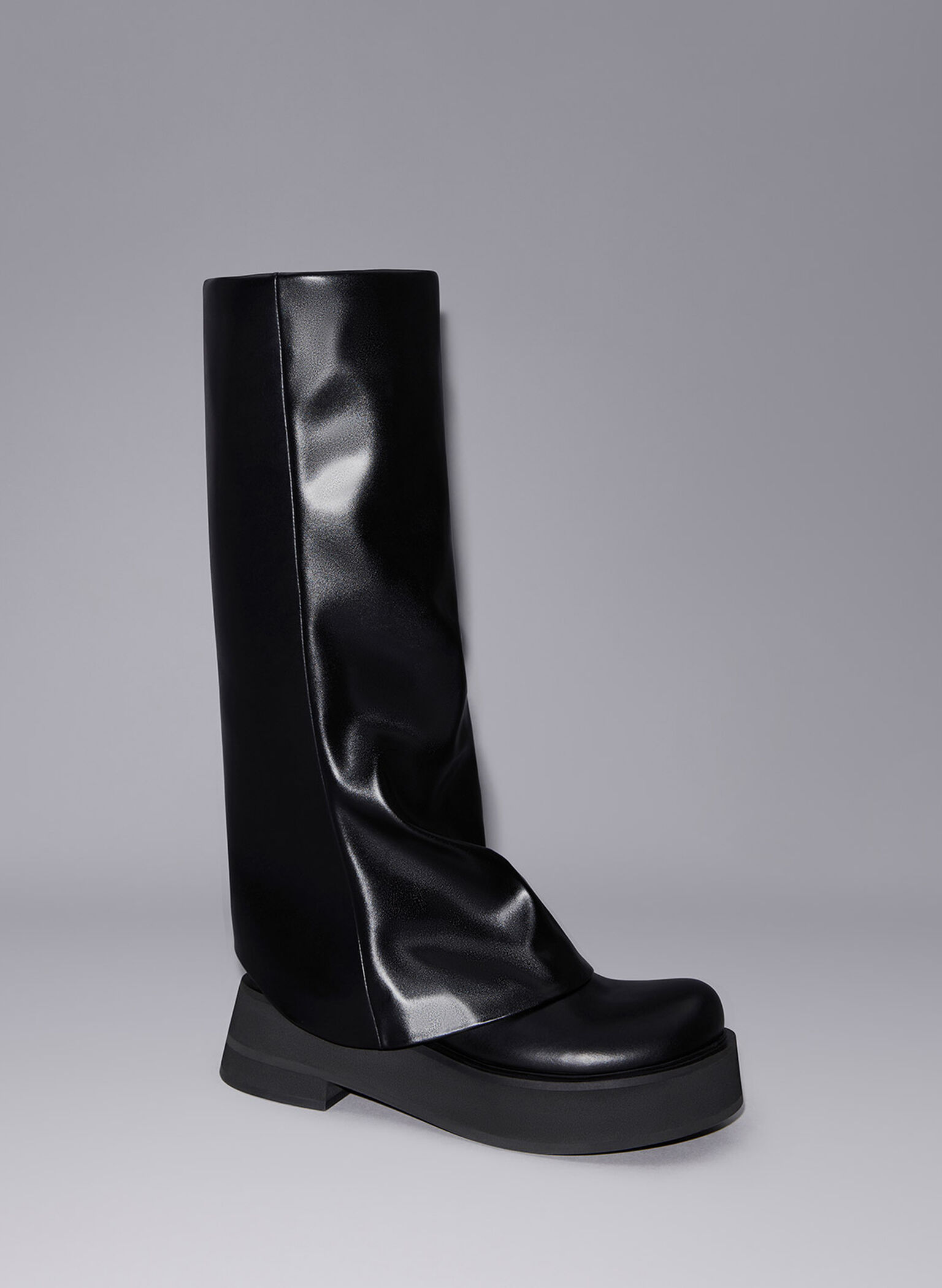 Cove Platform Knee-High Boots, Black, hi-res