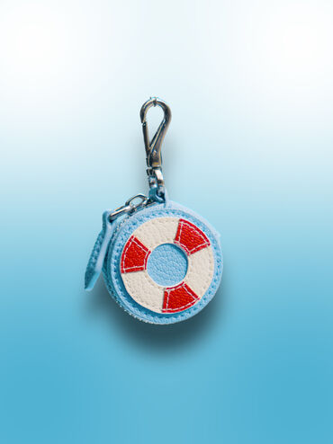 Swim Ring Charm, Light Blue, hi-res