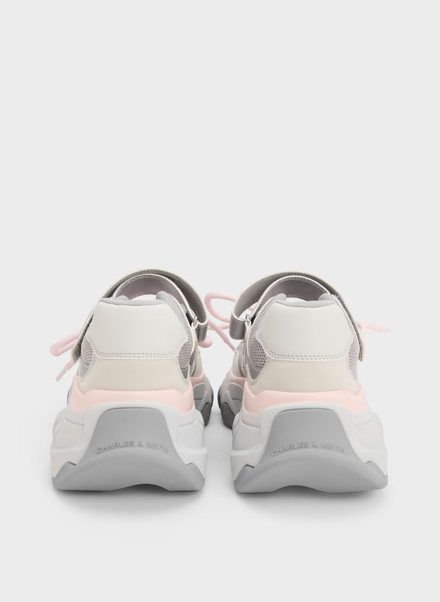 Gaskell Metallic Mesh Mary Jane Sneakers, Light Pink, hi-res