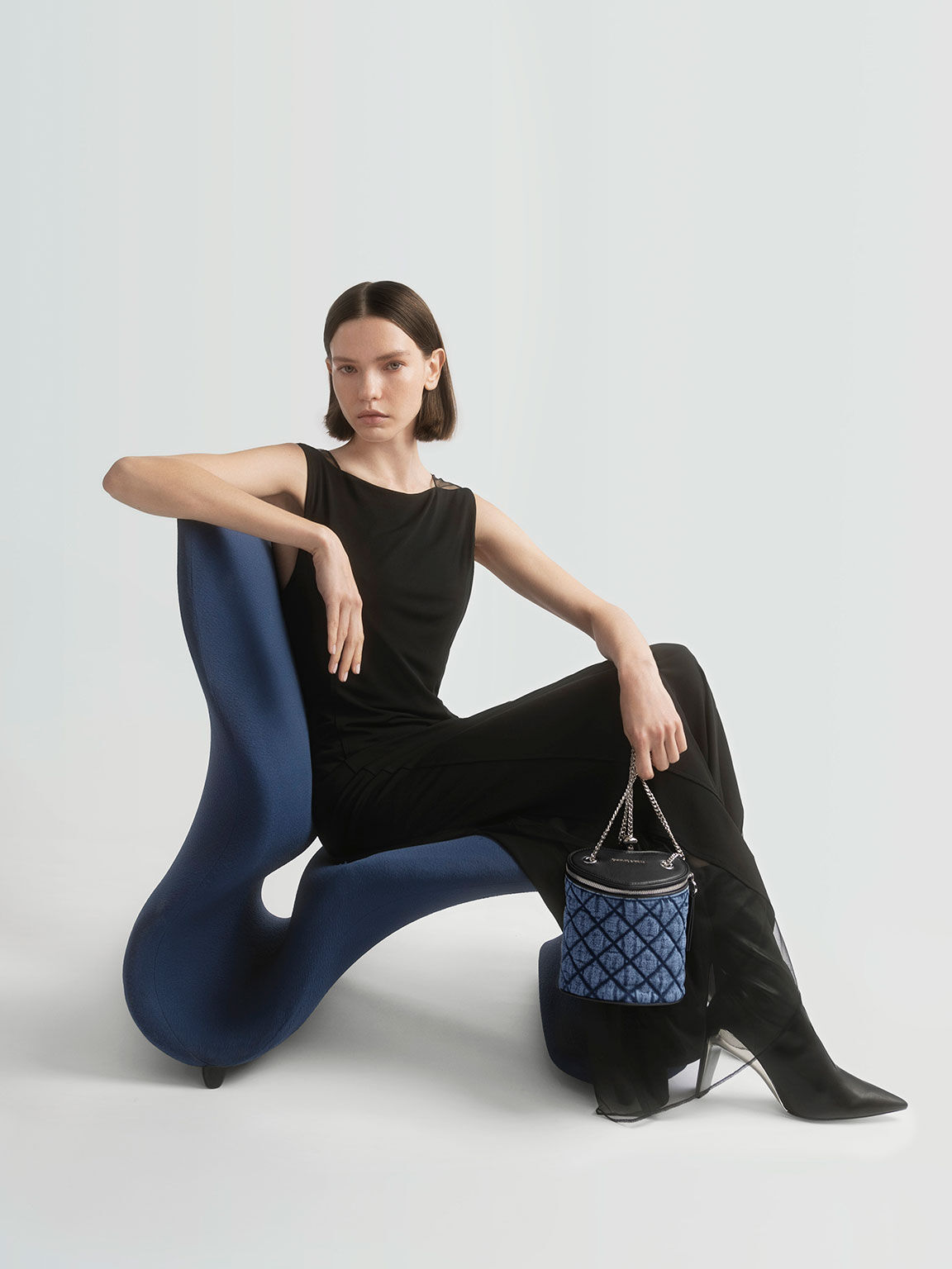 Charles keith shop heart bag