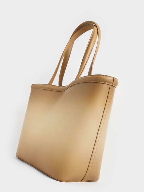 Ombre Tote Bag, Sand, hi-res