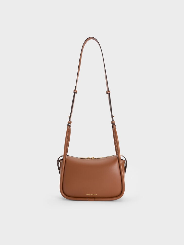 Lyla Shoulder Bag, Chocolate, hi-res