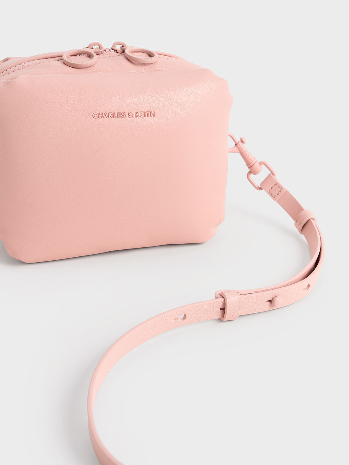 Charles & keith pink bag hotsell