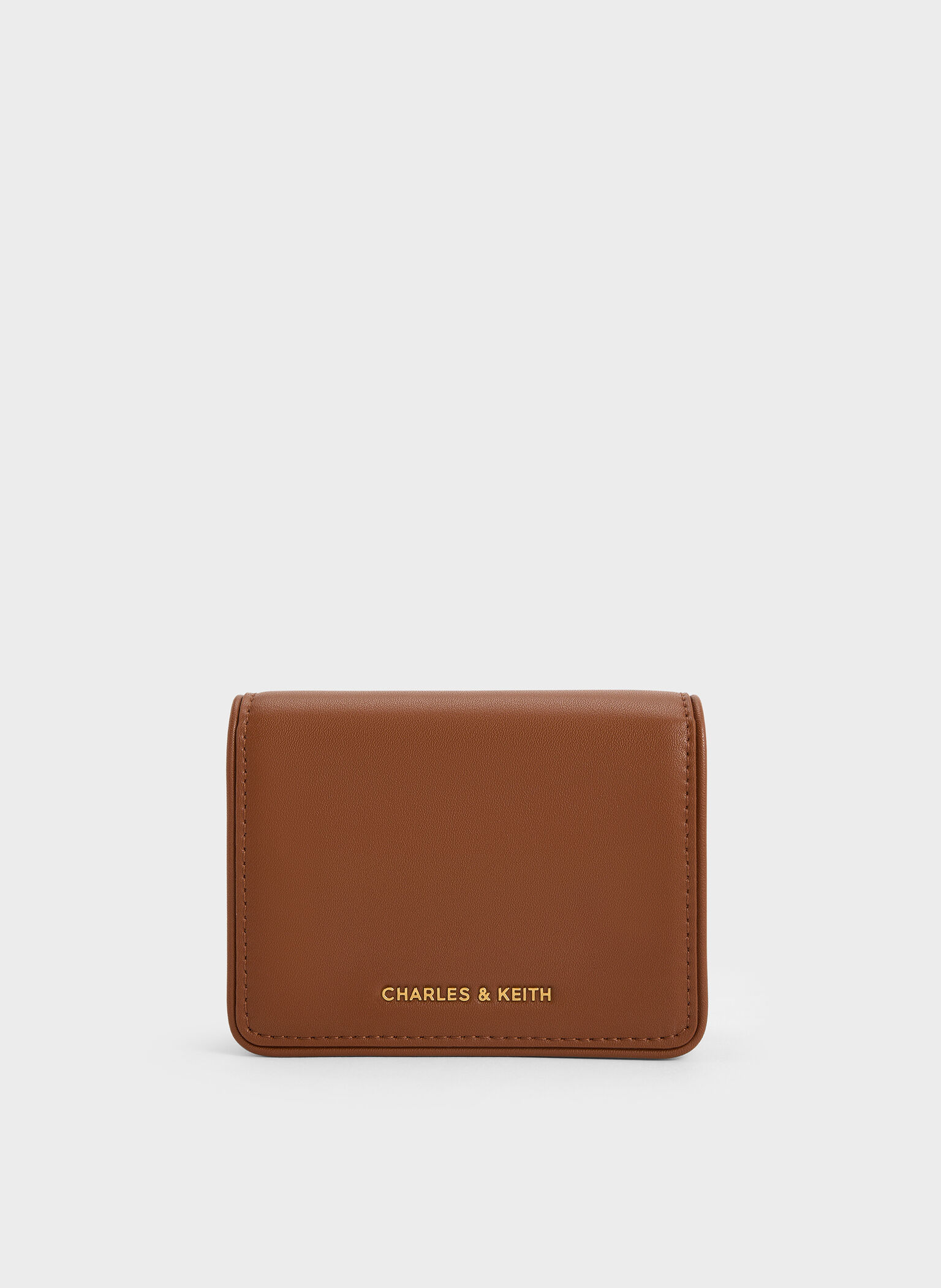 Lyla Knotted-Strap Wallet, Chocolate, hi-res