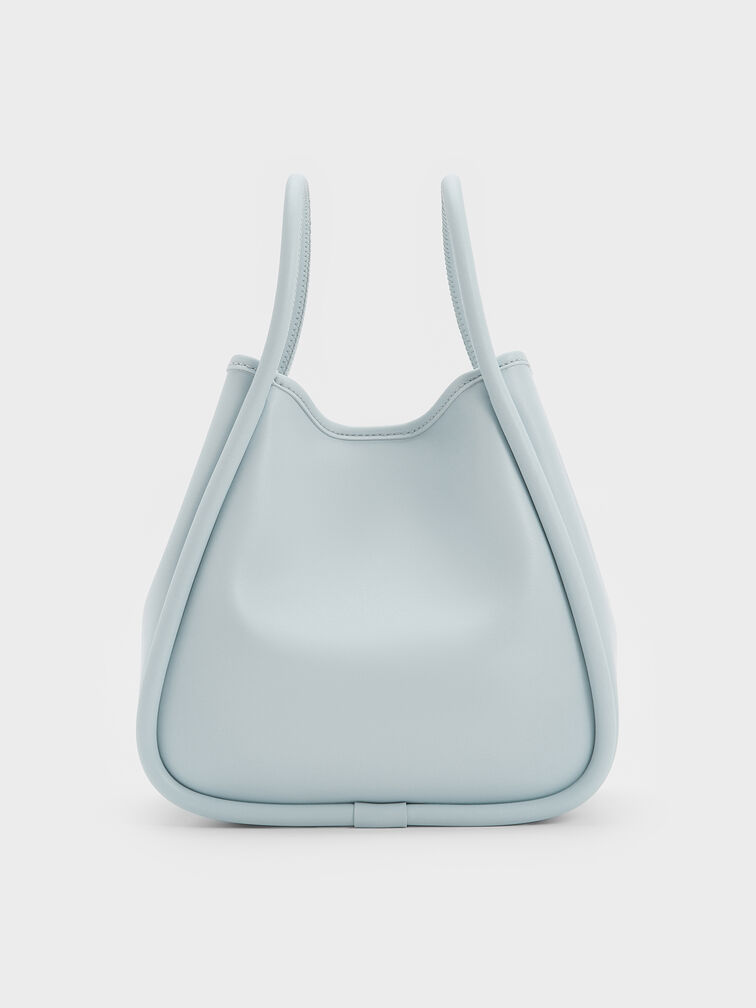 Mini Lyla Tubular Tote Bag, Sea Salt Blue, hi-res