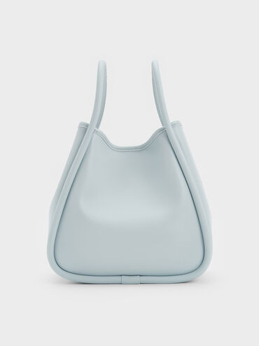 Mini Lyla Tubular Tote Bag, Sea Salt Blue, hi-res