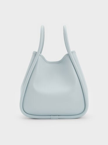 Mini Lyla Tubular Tote Bag, Sea Salt Blue, hi-res