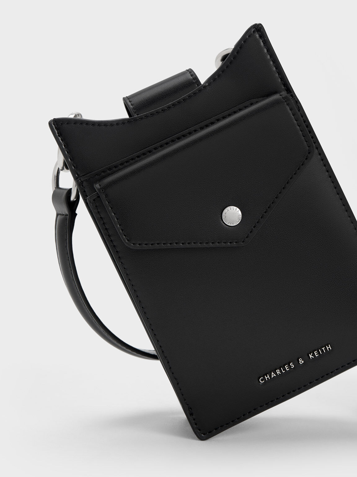 Winslet Belted Phone Pouch Black