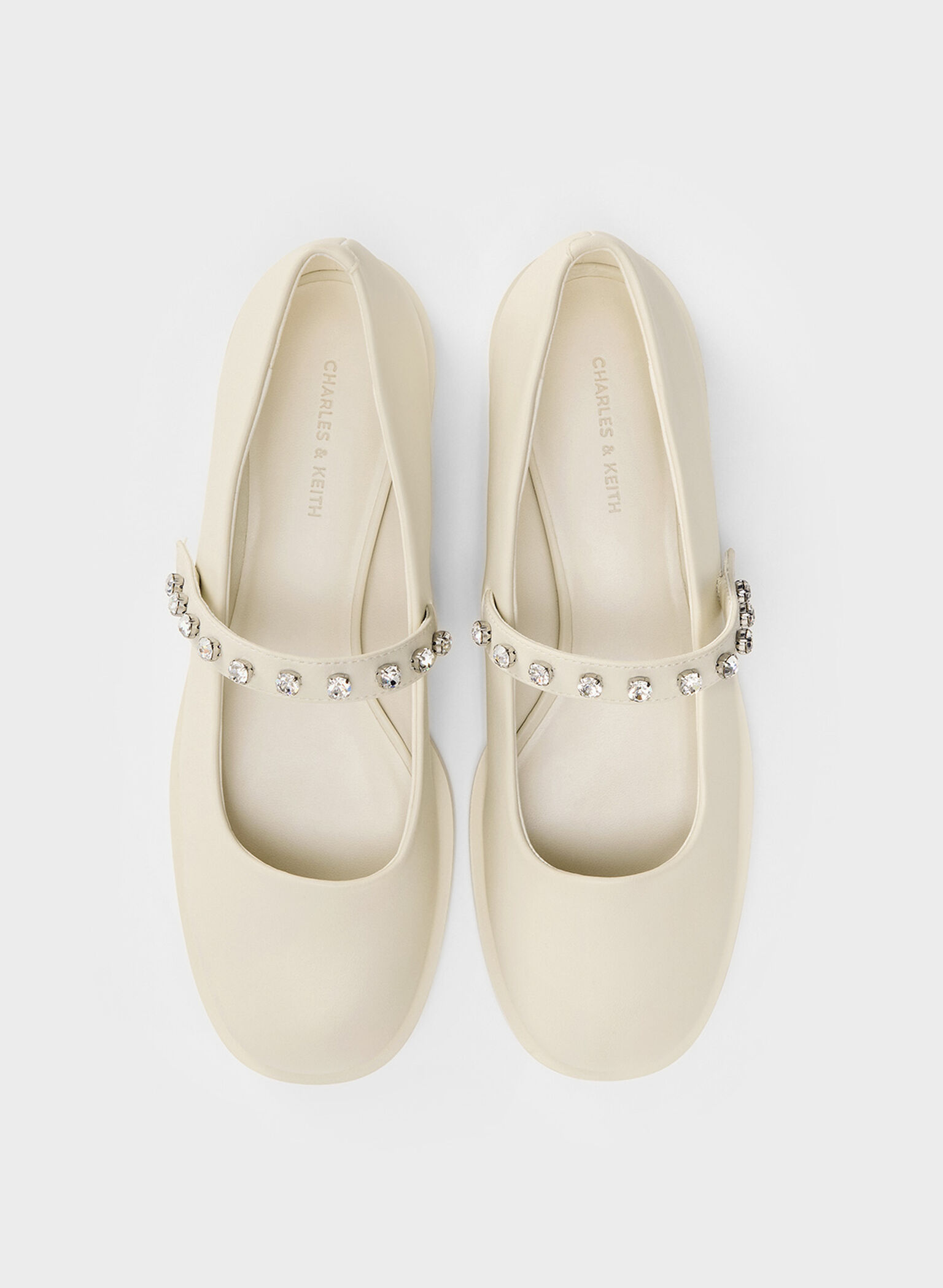 Gem-Encrusted Mary Janes, Chalk, hi-res