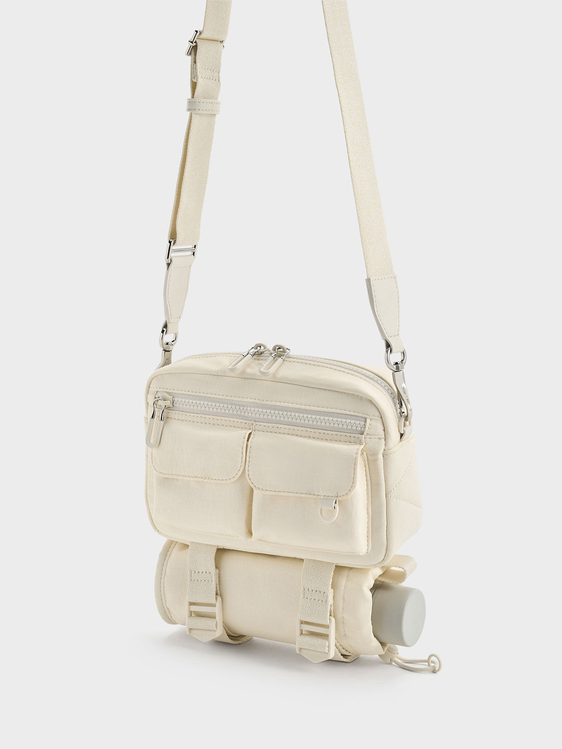 Charles keith nylon strap crossbody bag shop