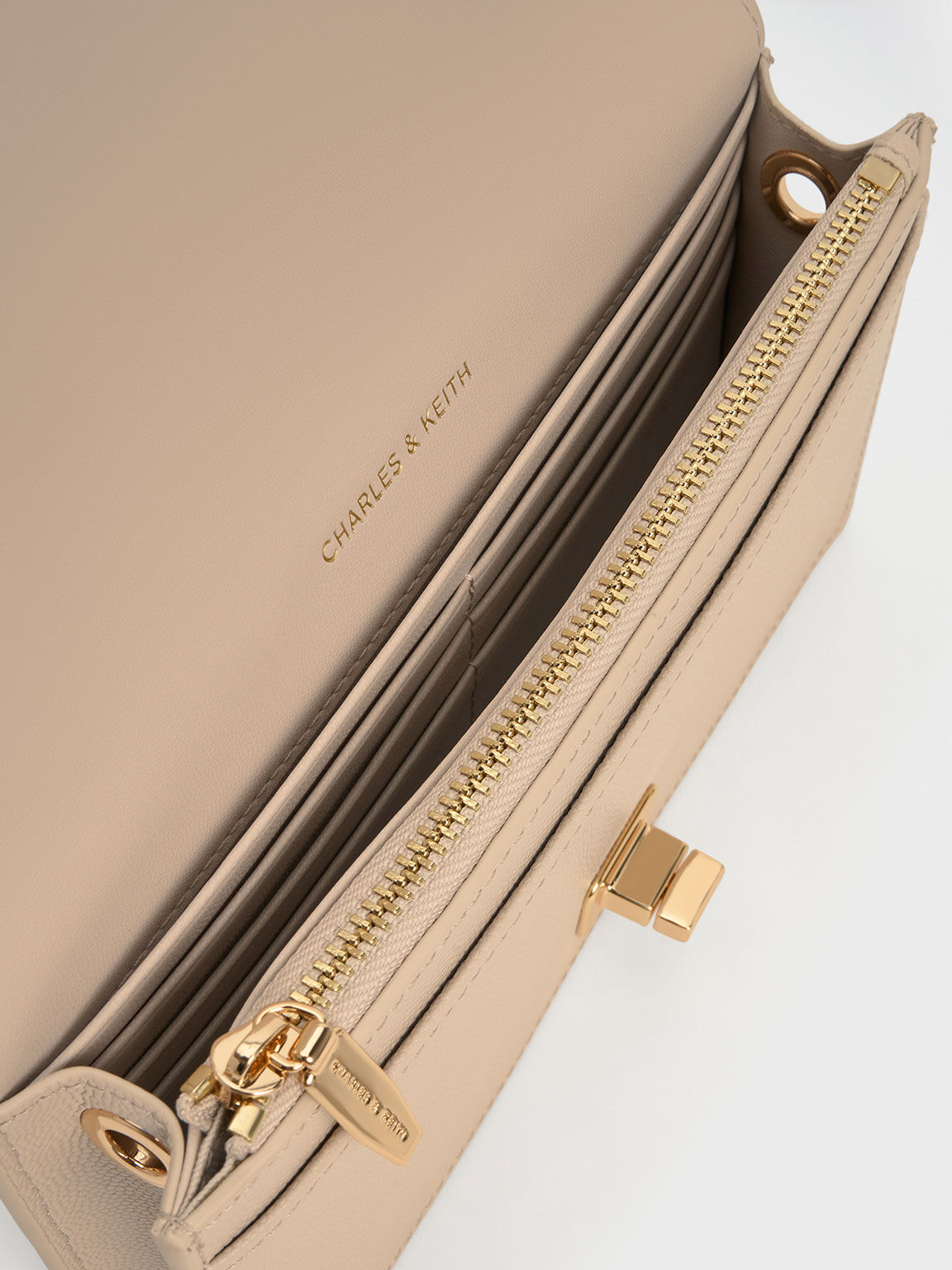 Charles and keith wallet bag top