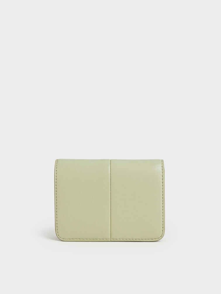 Simone Small Wallet, Matcha Green, hi-res