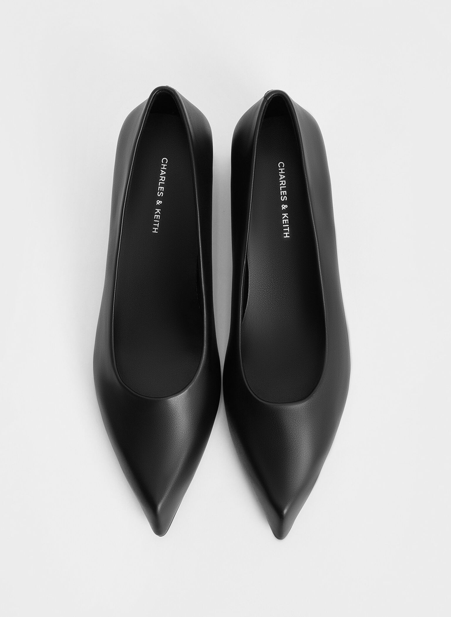 Lorde Blade-Heel Pointed-Toe Pumps, Black, hi-res