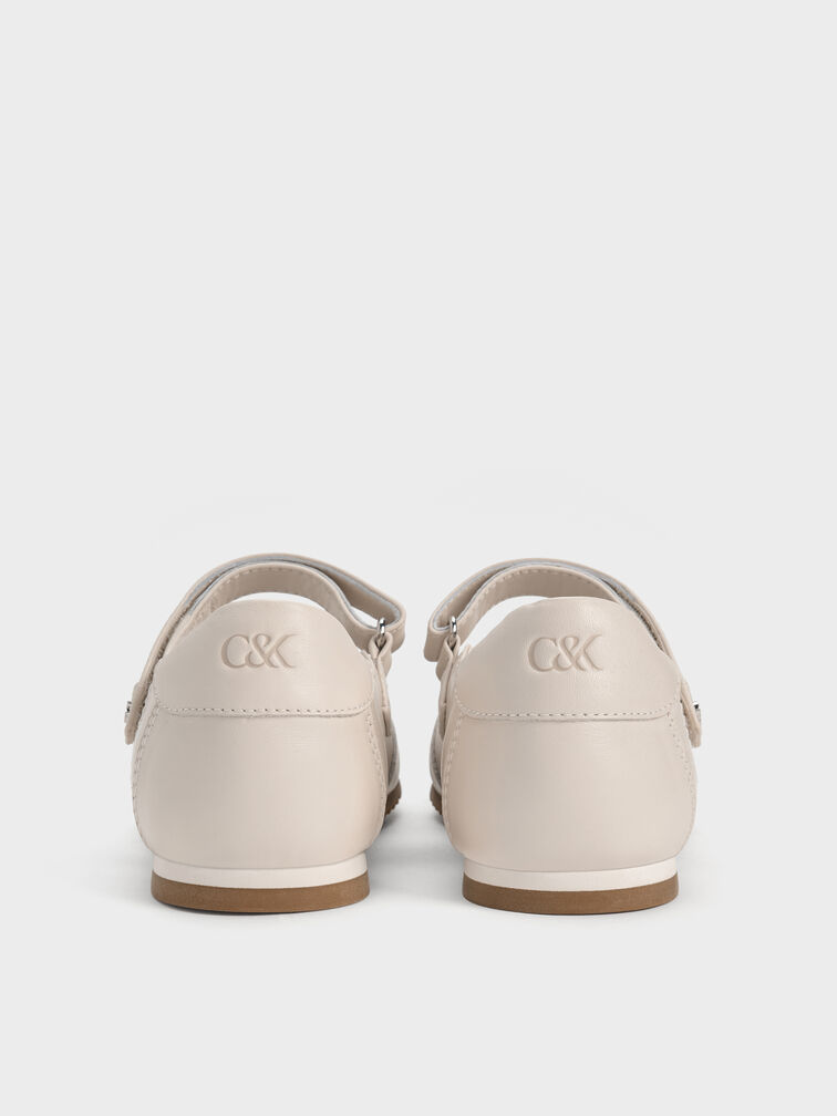 Jace Leather Mary Janes, Chalk, hi-res