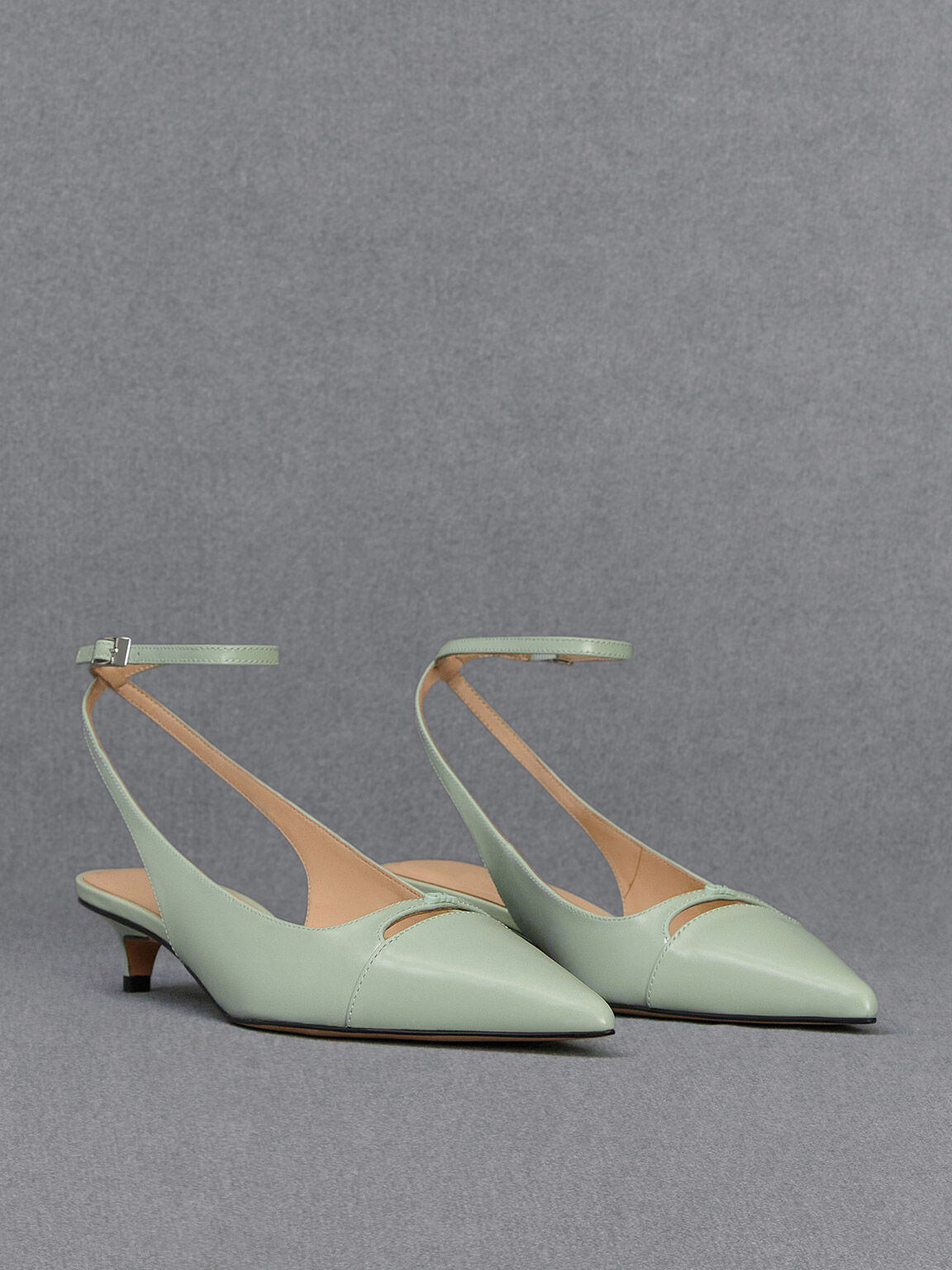 Mint green deals heels uk