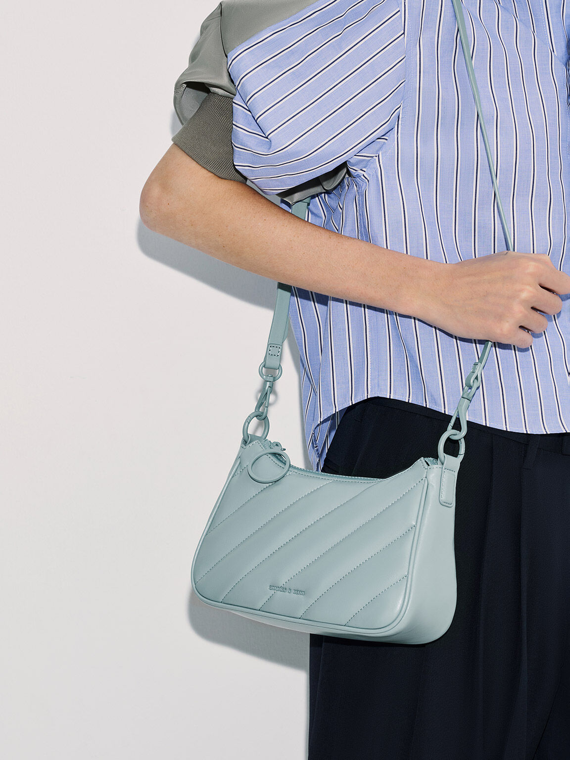 Charles and clearance keith silver bag