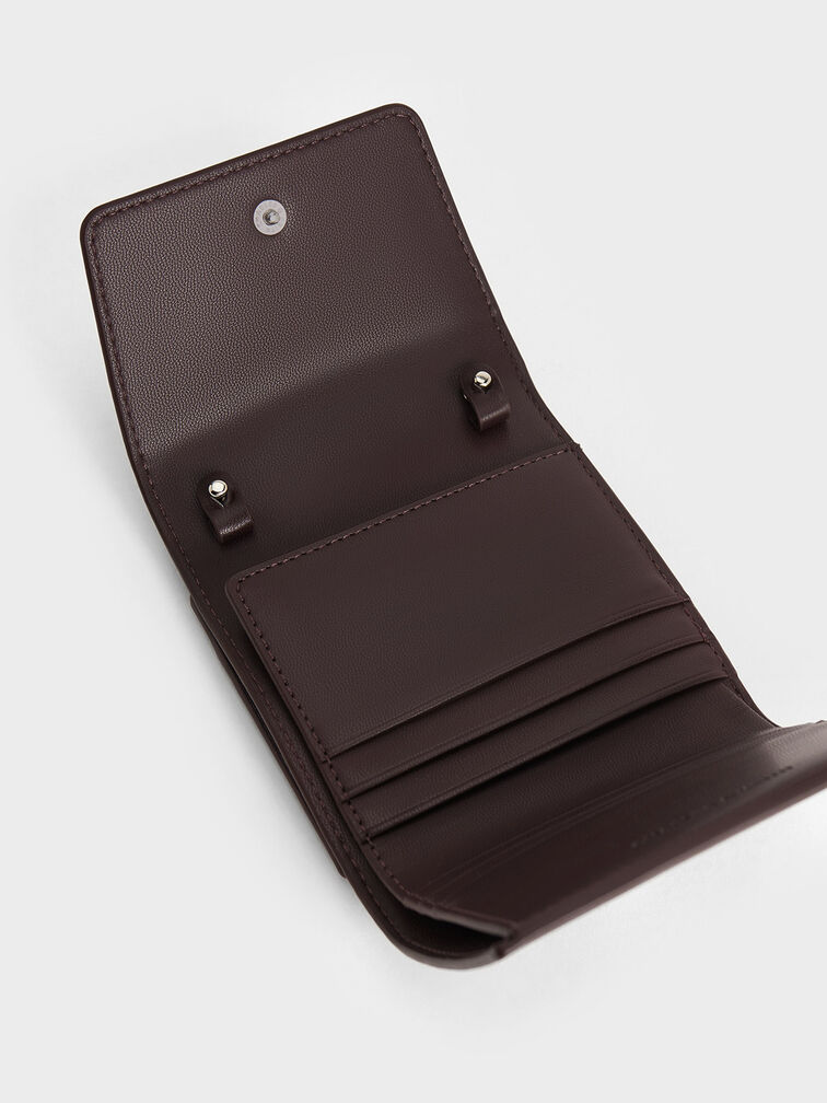 Irie Small Wallet, Plum, hi-res