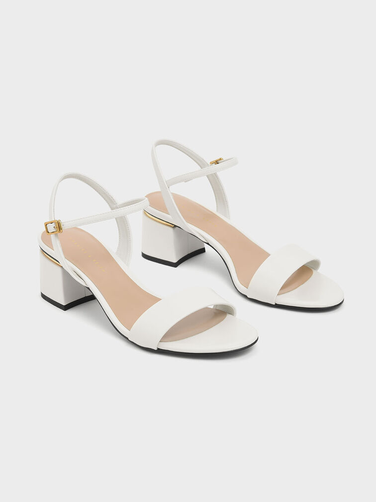 Sylva Block-Heel Sandals, Chalk, hi-res