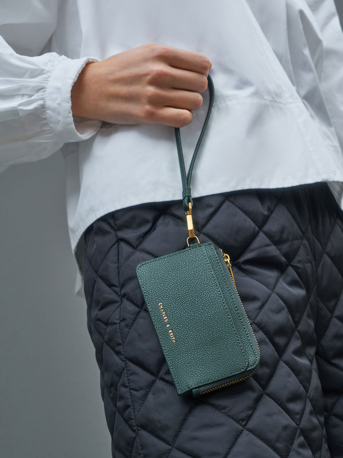 Charles and online keith wristlet