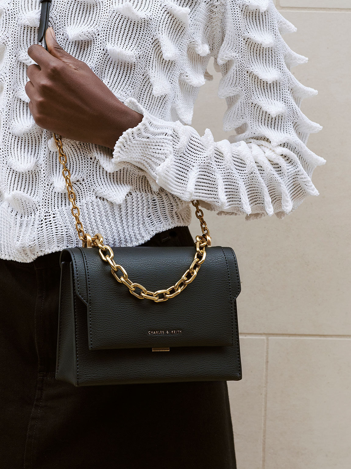 Charles and keith crossbody on sale