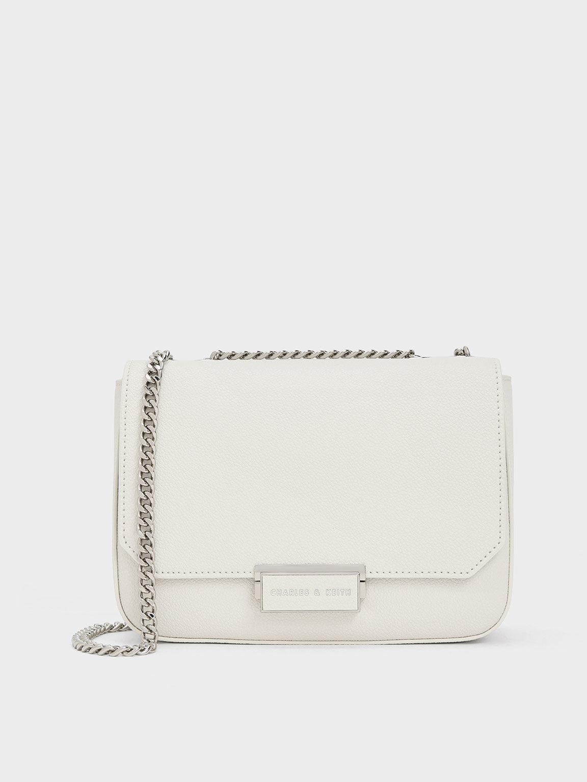 White 2025 strap bag