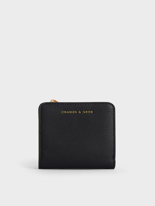 Zip Around Card Holder, Black, hi-res
