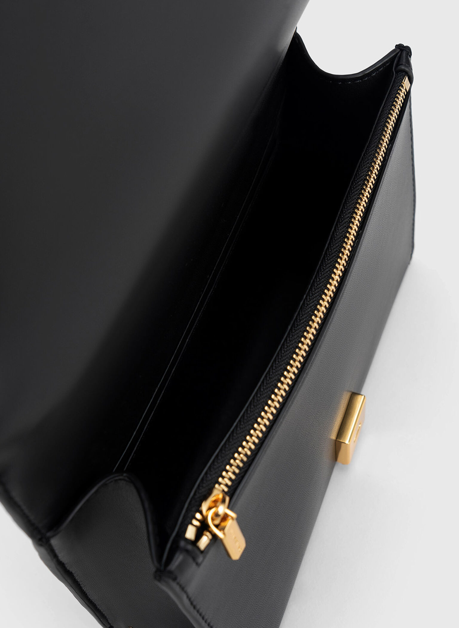 Georgette Chain Handle Checkered Bag, Multi, hi-res