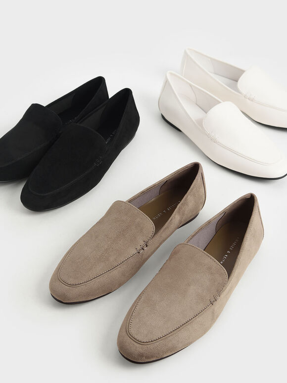 charles and keith black flats