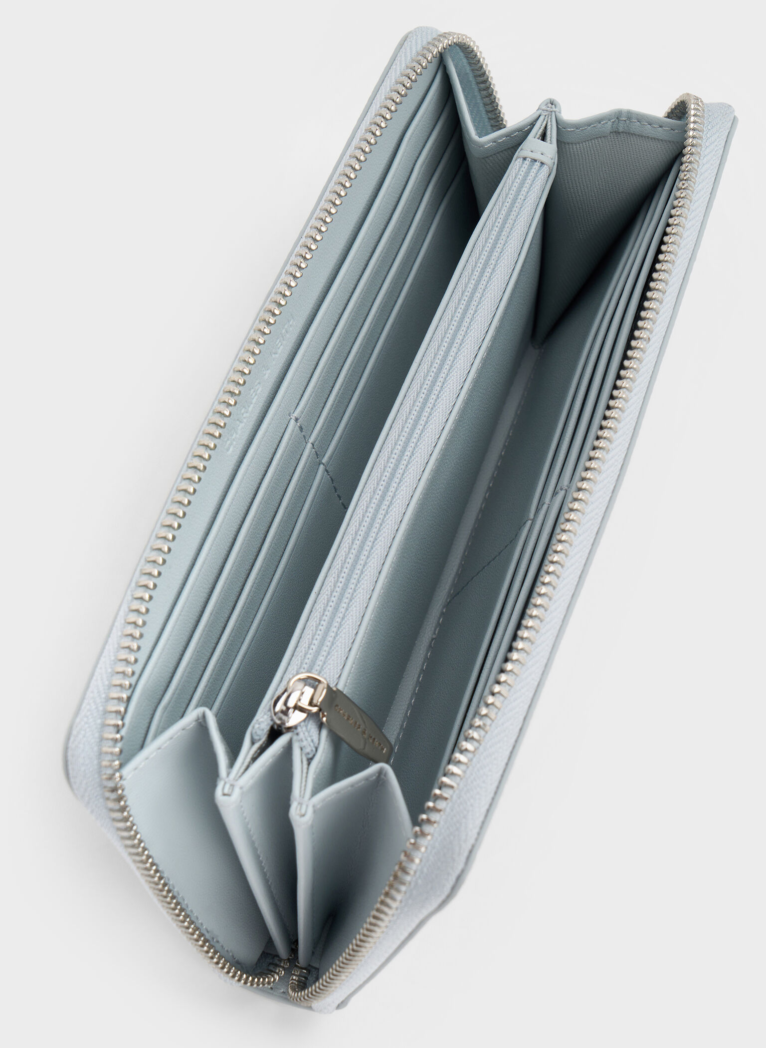 Dulcie Zip-Around Long Wallet, Sea Salt Blue, hi-res