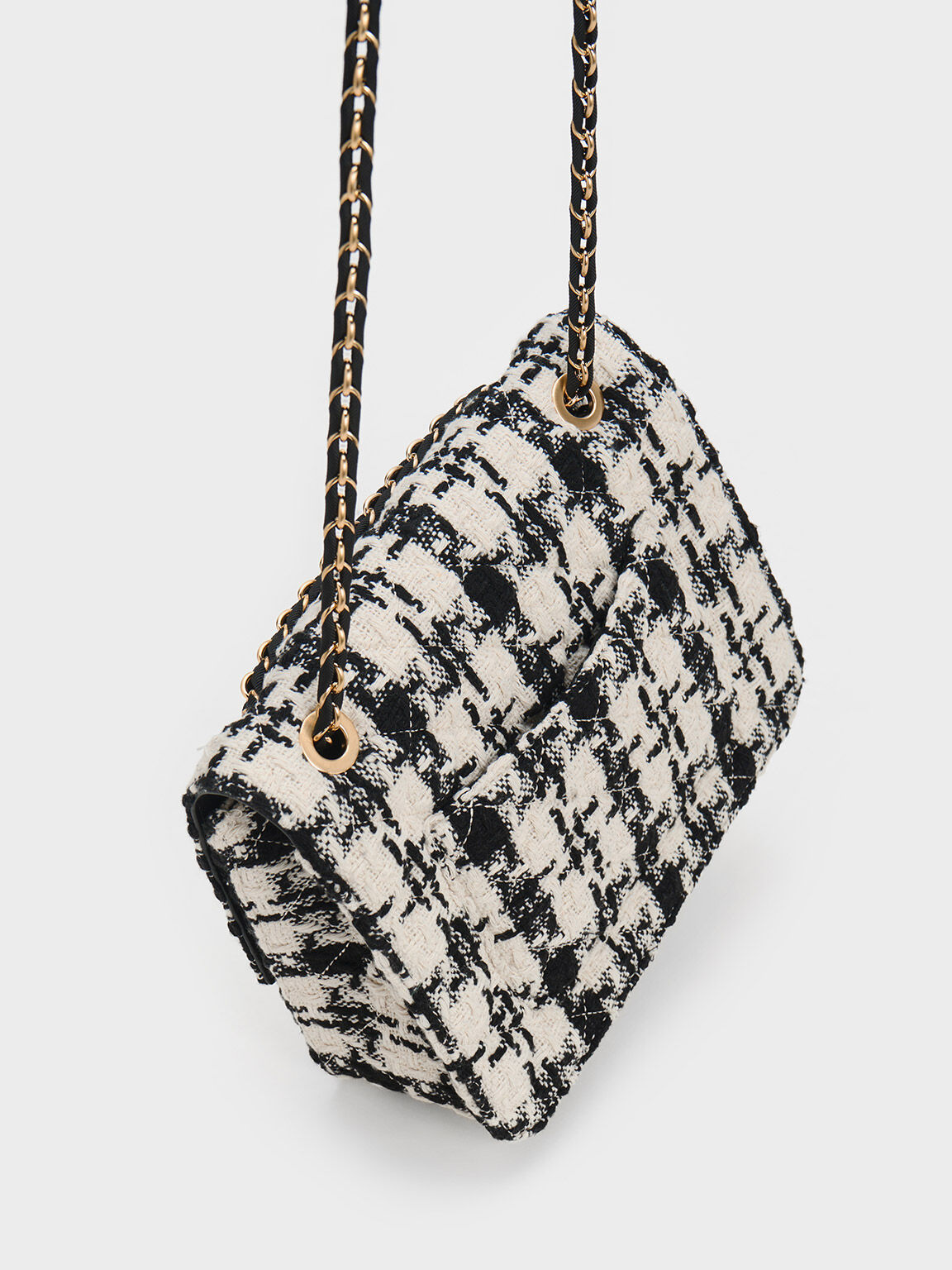 Tweed chain deals bag