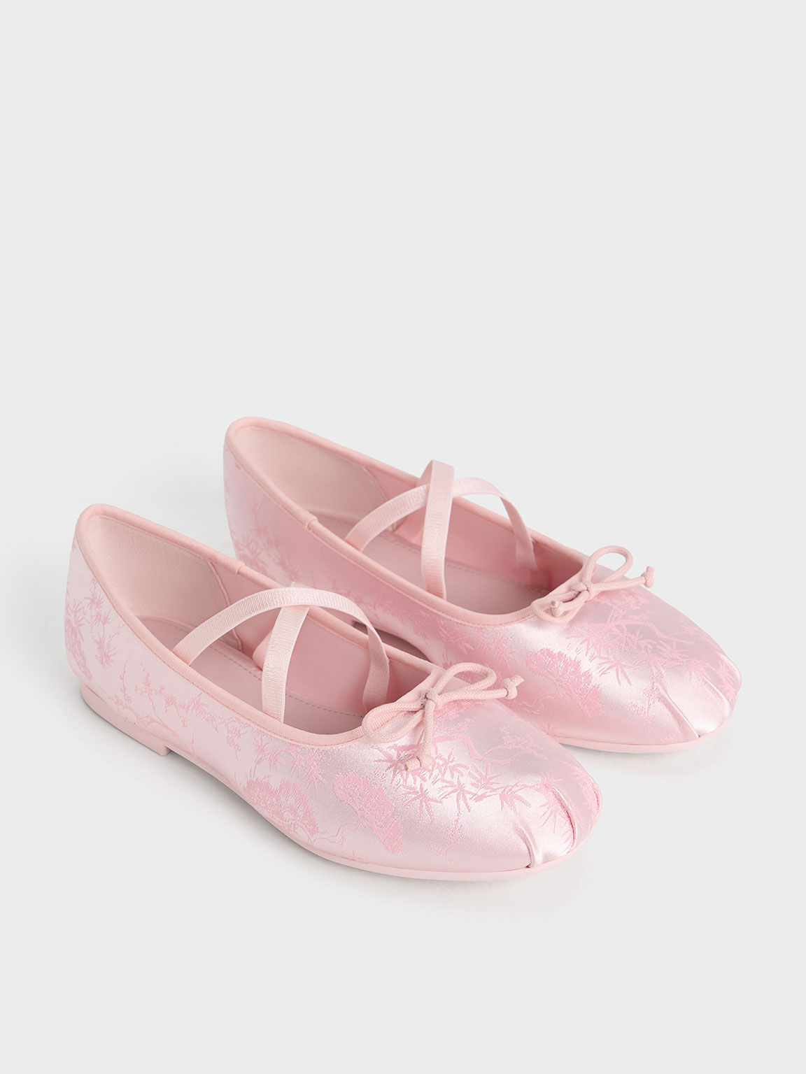 Girls top pink flats