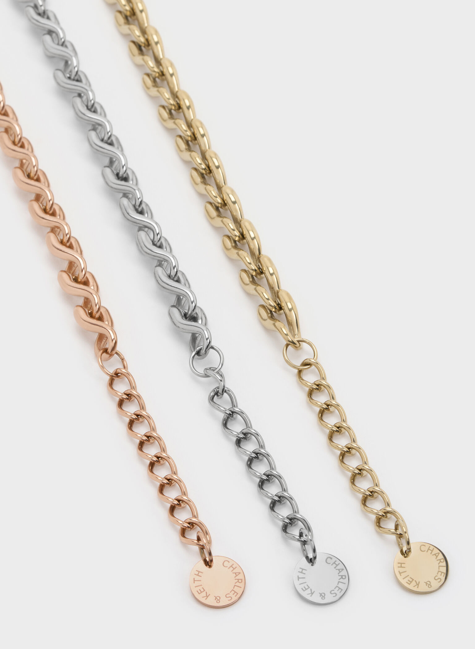 Kris Chain-Link Bracelet, Gold, hi-res