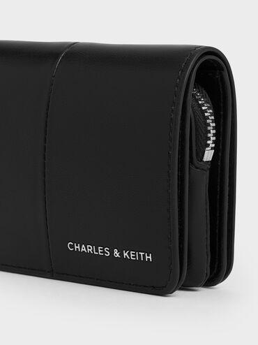 Simone Small Wallet, Noir, hi-res