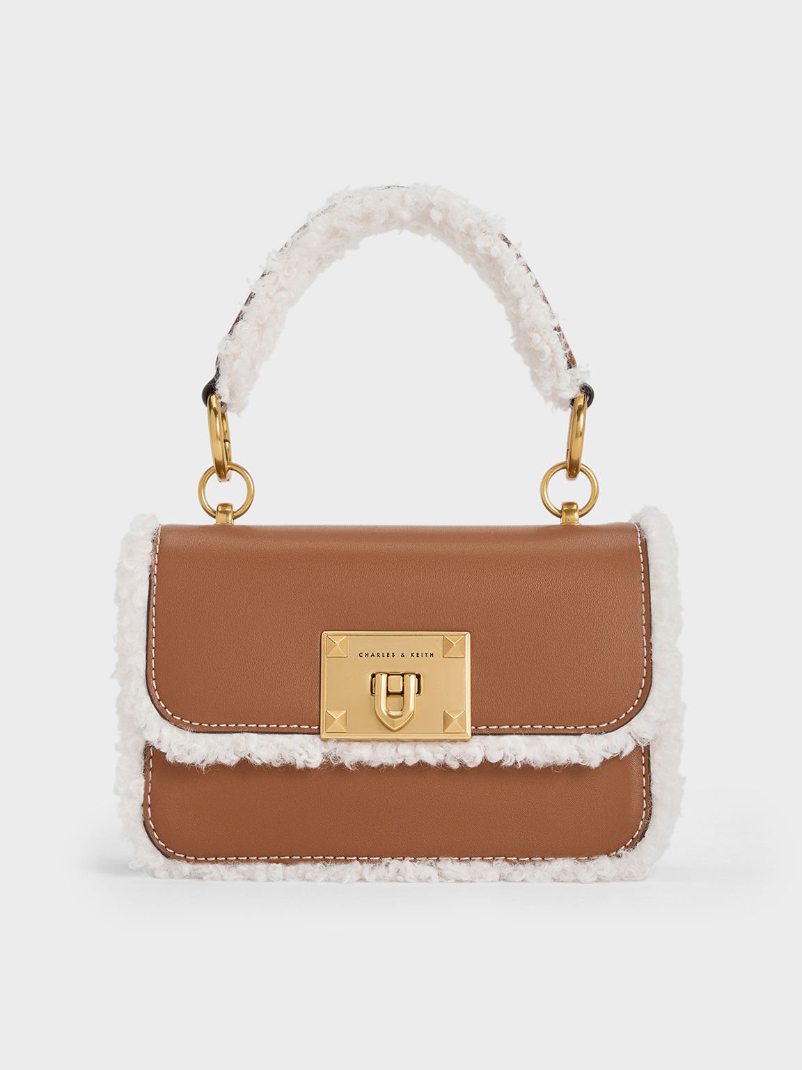 Charles and keith discount turn lock crossbody bag