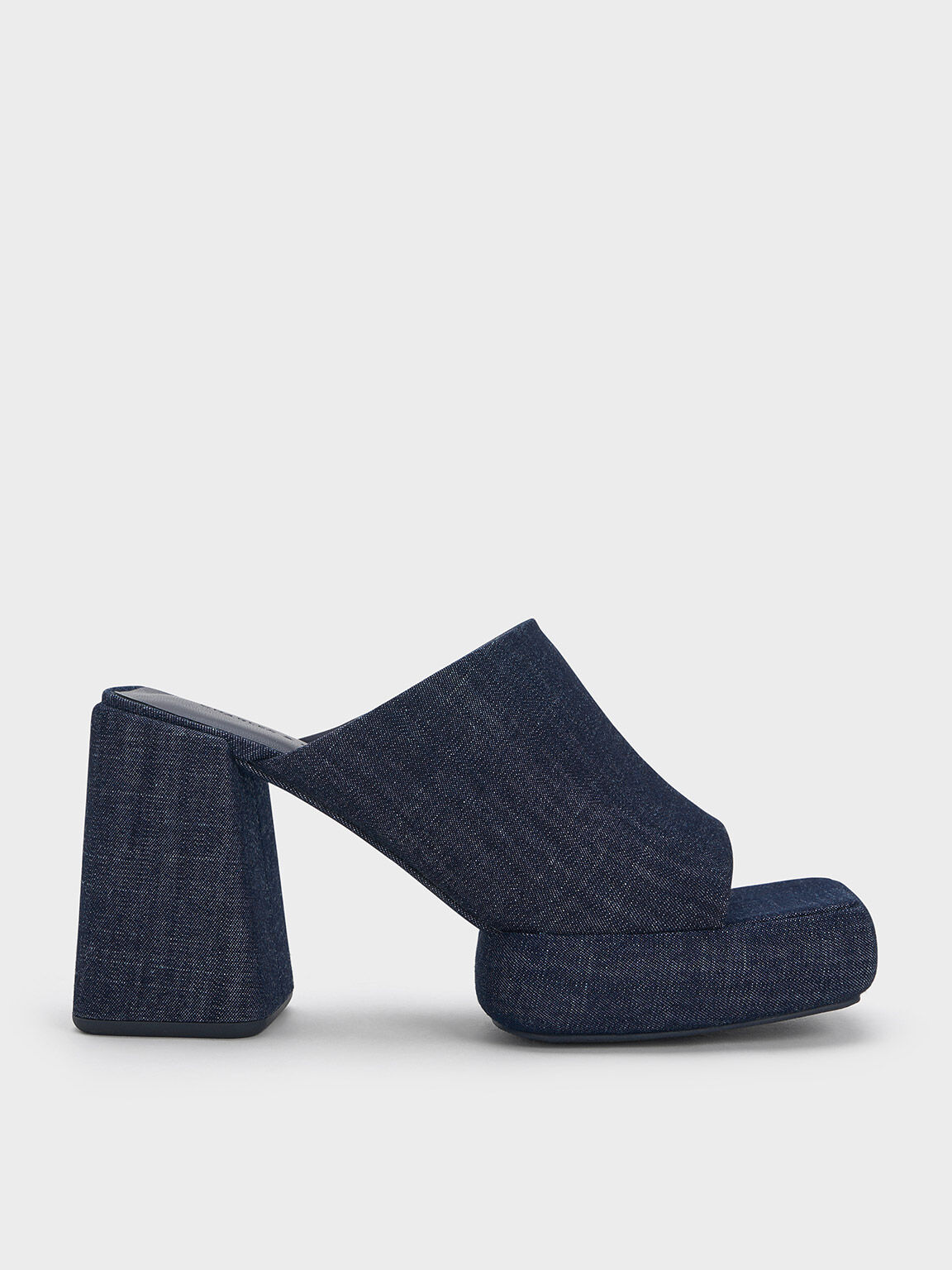 Suede platform mules on sale