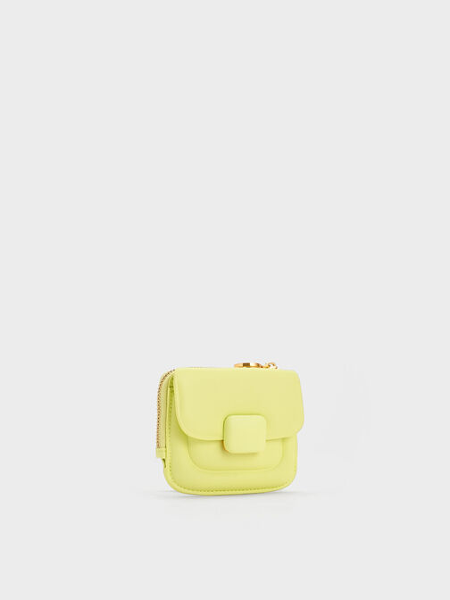 Koa Square Card Holder, Butter, hi-res