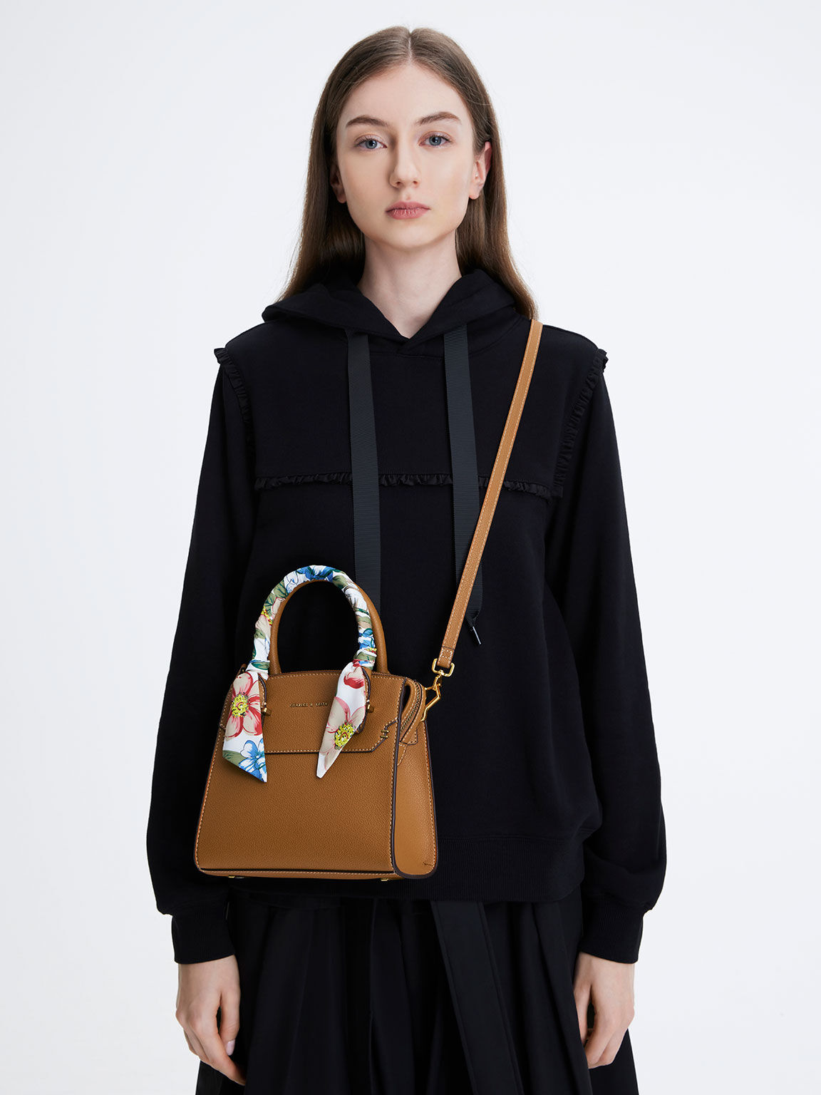 Charles and keith top handle city bag sale