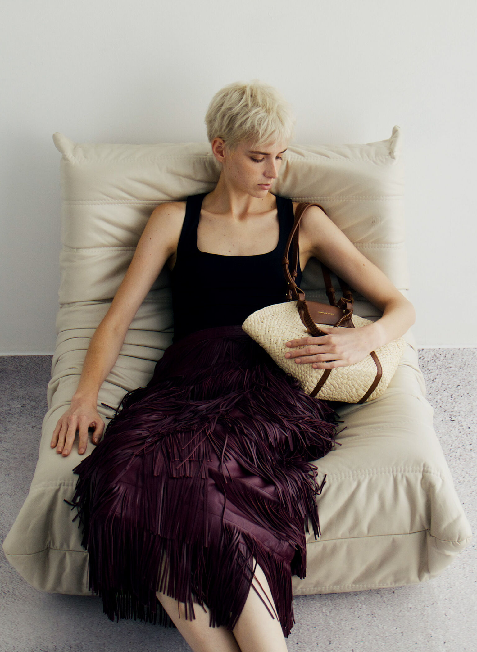 Shalia Raffia Basket Bag, Natural Raffia, hi-res
