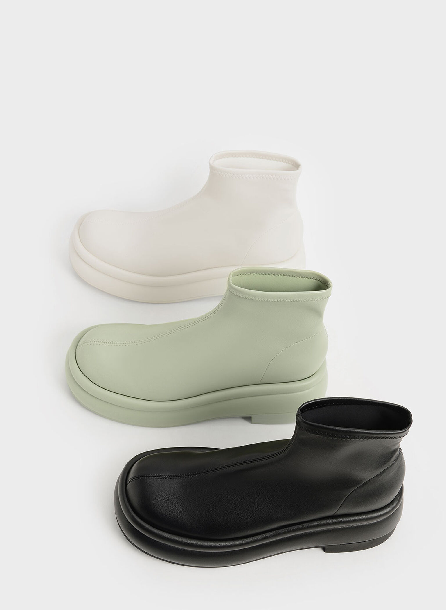 Nola Slip-On Ankle Boots​, Black, hi-res